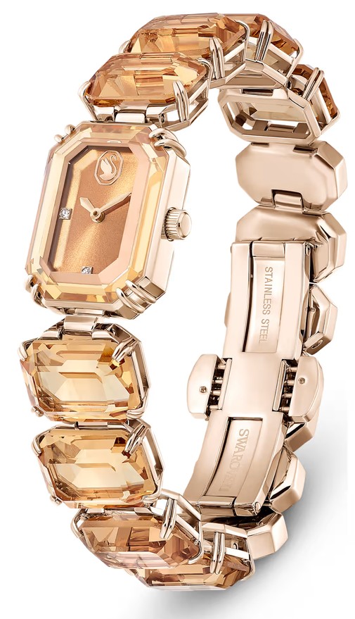 SWAROVSKI - MONTRE, BRACELET COUPE OCTOGONALE SWAROVSKI - MONTRE, BRACELET COUPE OCTOGONALE