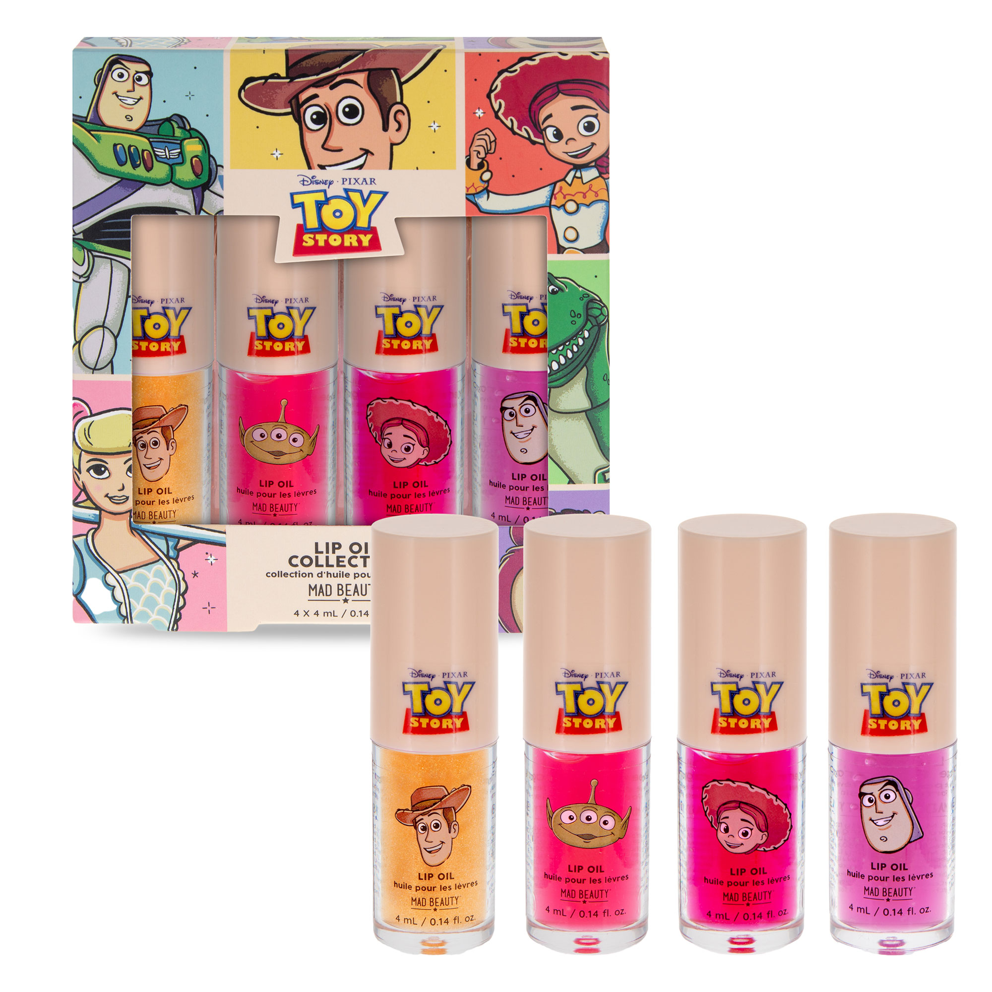 MAD BEAUTY - DISNEY PIXAR TOY STORY COLLECTION D'HUILE À LÈVRES MAD BEAUTY - DISNEY PIXAR TOY STORY COLLECTION D'HUILE À LÈVRES