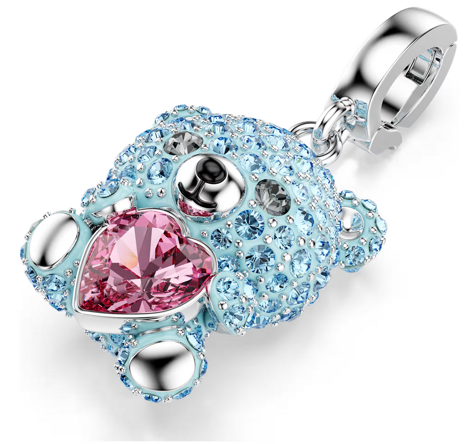 SWAROVSKI - PENDENTIF CHARM IDYLLIA OURS BLEU SWAROVSKI - PENDENTIF CHARM IDYLLIA OURS BLEU