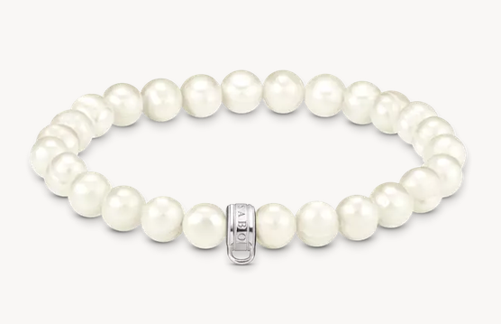 THOMAS SABO - BRACELET CHARM AVEC PERLES THOMAS SABO - BRACELET CHARM AVEC PERLES