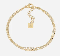 ZAG - BRACELET DOUBLE AVEC CZ ZAG - BRACELET DOUBLE AVEC CZ