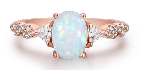 PINKALIE BAGUE FLORENCE OPALE GR:6 PINKALIE BAGUE FLORENCE OPALE GR:6