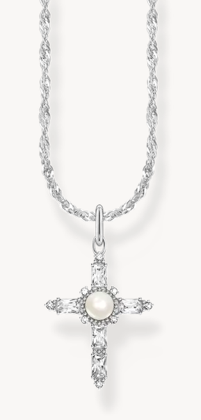 THOMAS SABO - COLLIER AVEC PENDENTIF CROIX THOMAS SABO - COLLIER AVEC PENDENTIF CROIX