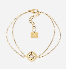 ZAG - BRACELET AVEC CARRÉ CZ ZAG - BRACELET AVEC CARRÉ CZ