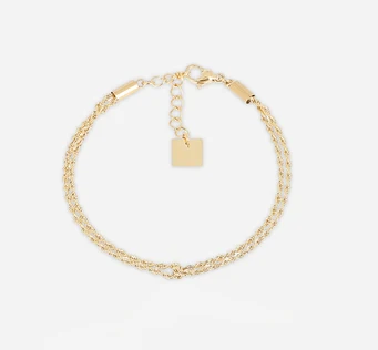 ZAG - BRACELET DOUBLE TORSADE ZAG - BRACELET DOUBLE TORSADE