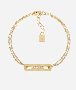 ZAG - BRACELET AVEC PLAQUE ET CZ ZAG - BRACELET AVEC PLAQUE ET CZ