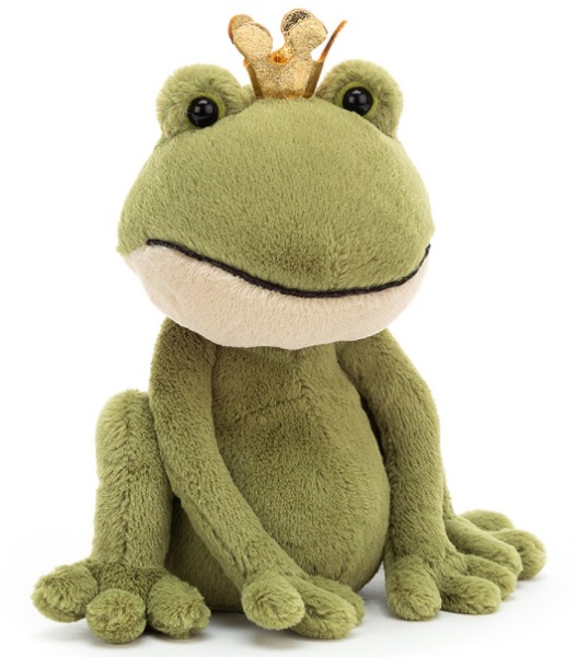 JELLYCAT - SMALL FELIPE FROG PRINCE