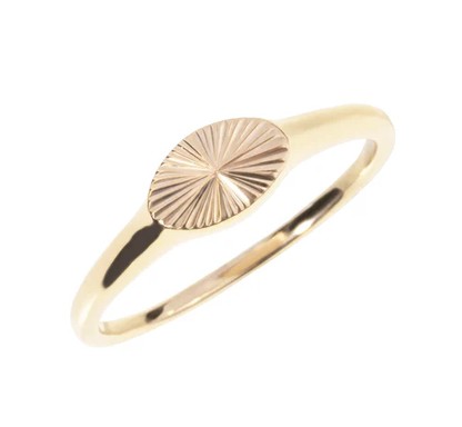 MIA - BAGUE DORÉE GR:8