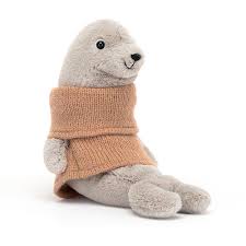 JELLYCAT - COZY CREW SEAL