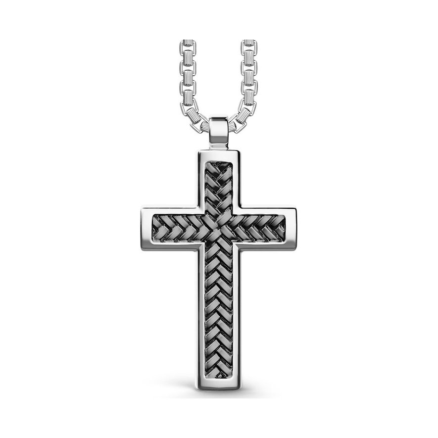 CHAINE ET PENDENTIF CROIX - ZANCAN