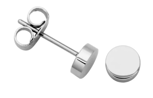STEELX - BOUCLES D'OREILLES ANNEAU PLAQUÉ OR
