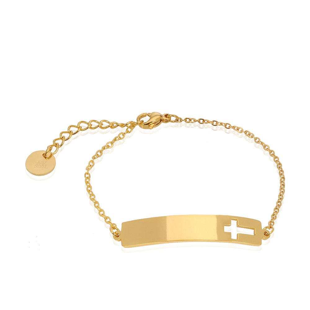 BRACELET PLAQUE D