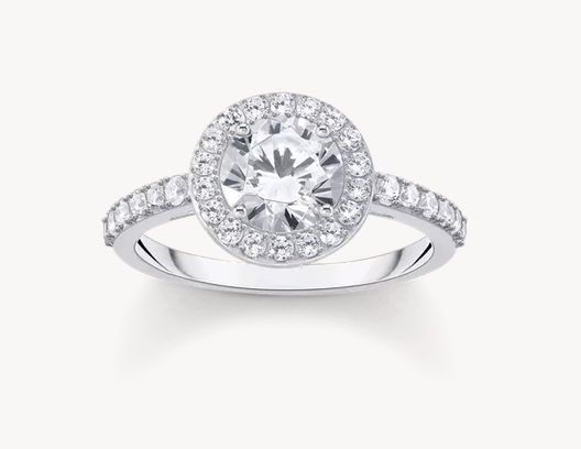 THOMAS SABO - BAGUE ARGENT CZ