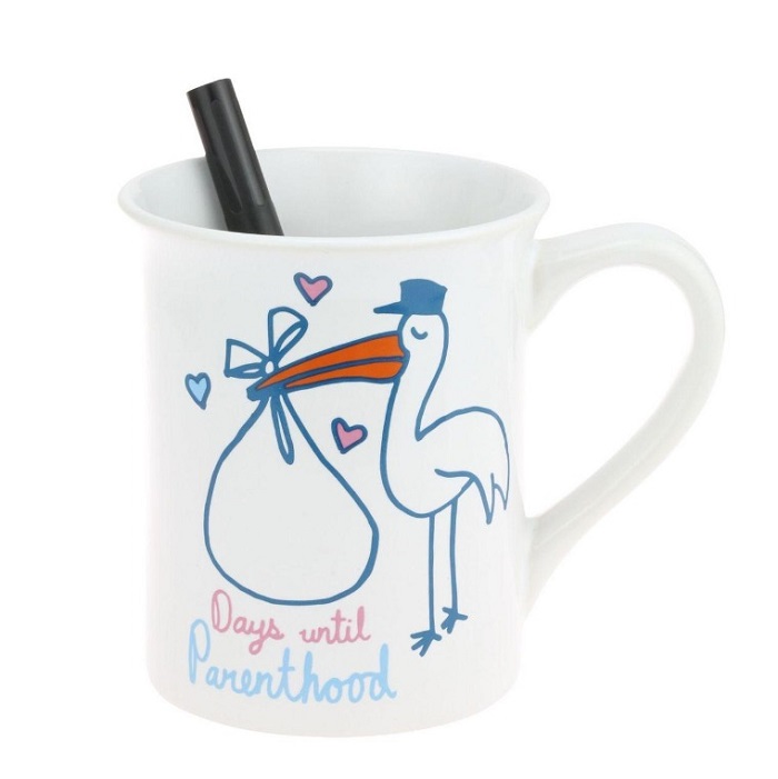 TASSE CIGOGNE - COMPTE À REBOURS
