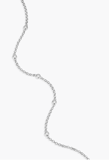 MONTE LUNA - BRACELET ARGENT DIAMANT LABO 
