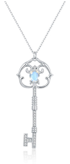PINKALIE - COLLIER CLÉ ANTIQUE VANESSA PIERRE DE LUNE