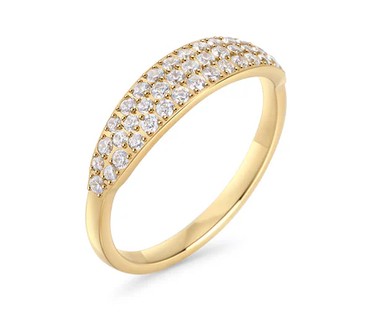 MIA - BAGUE DORÉ GR:7