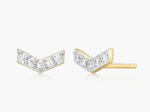 MONTE LUNA - BOUCLES D'OREILLES OR DIAMANT LABO