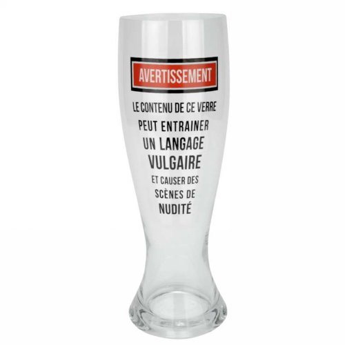 GRAND VERRE À BIÈRE