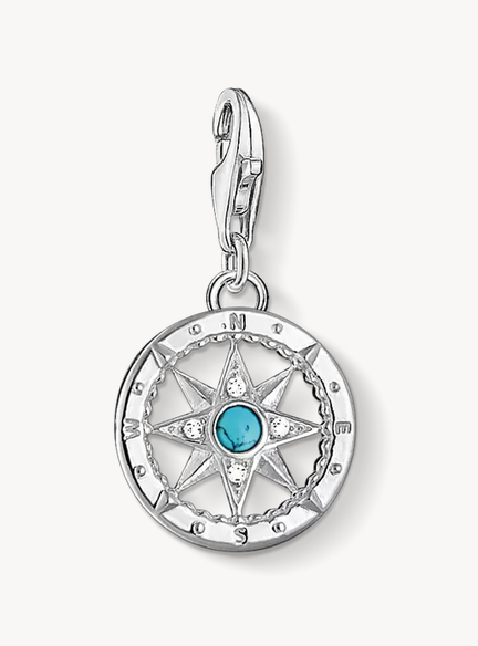 THOMAS SABO - PENDENTIF CHARM BOUSSOLE