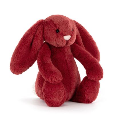 JELLYCAT - LAPIN TIMIDE AUX GROSEILLES ROUGES 