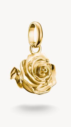 THOMAS SABO - PENDENTIF CHARM FLEUR OR