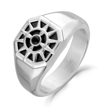 ARZ STEEL - BAGUE HOMME GR:13