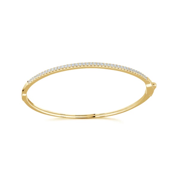 BRACELET EN ZIRCONE PLAQUÉ OR - MISS MIMI