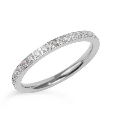 MIA - BAGUE ÉTERNITÉ STAINLESS GR:7