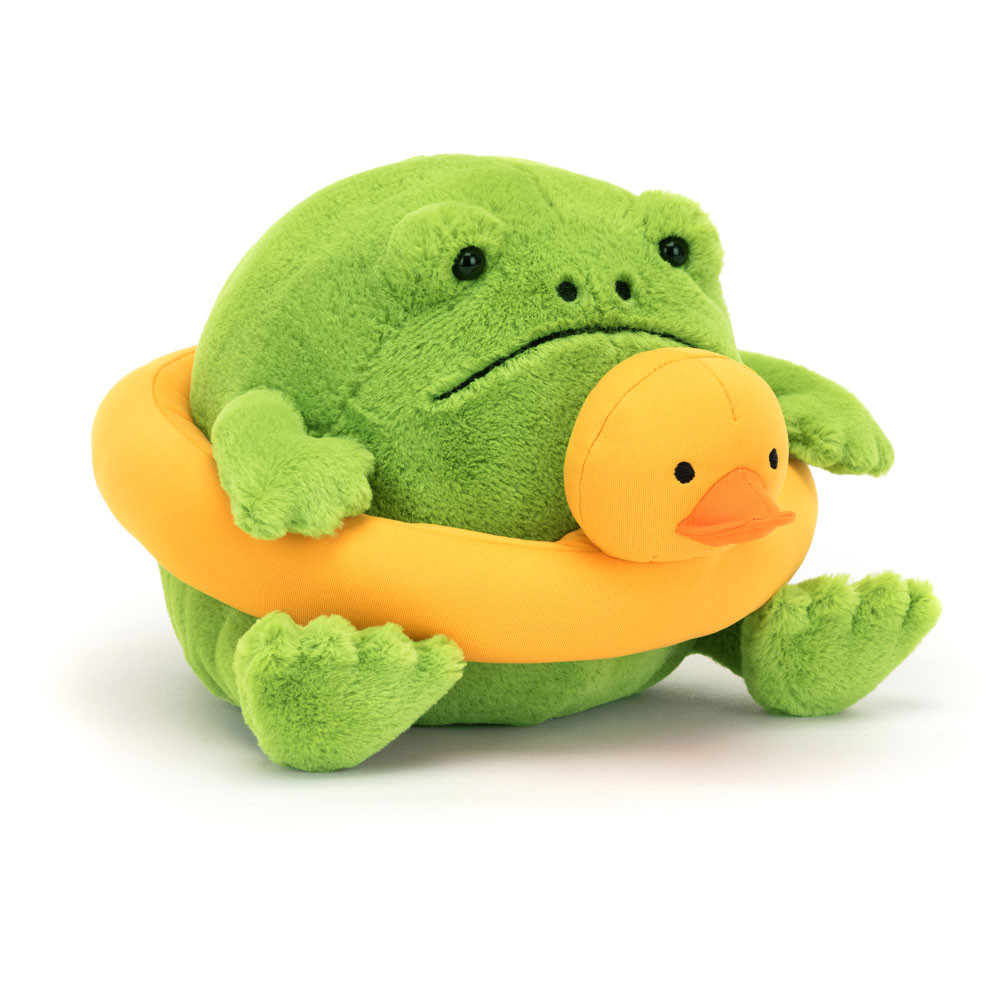 JELLYCAT - RICKY RAIN FROG IN A RUBBER RING