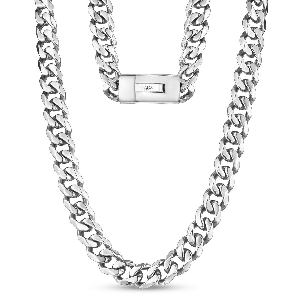 CHAINE MAILLE GOURMETTE ARZ STEEL