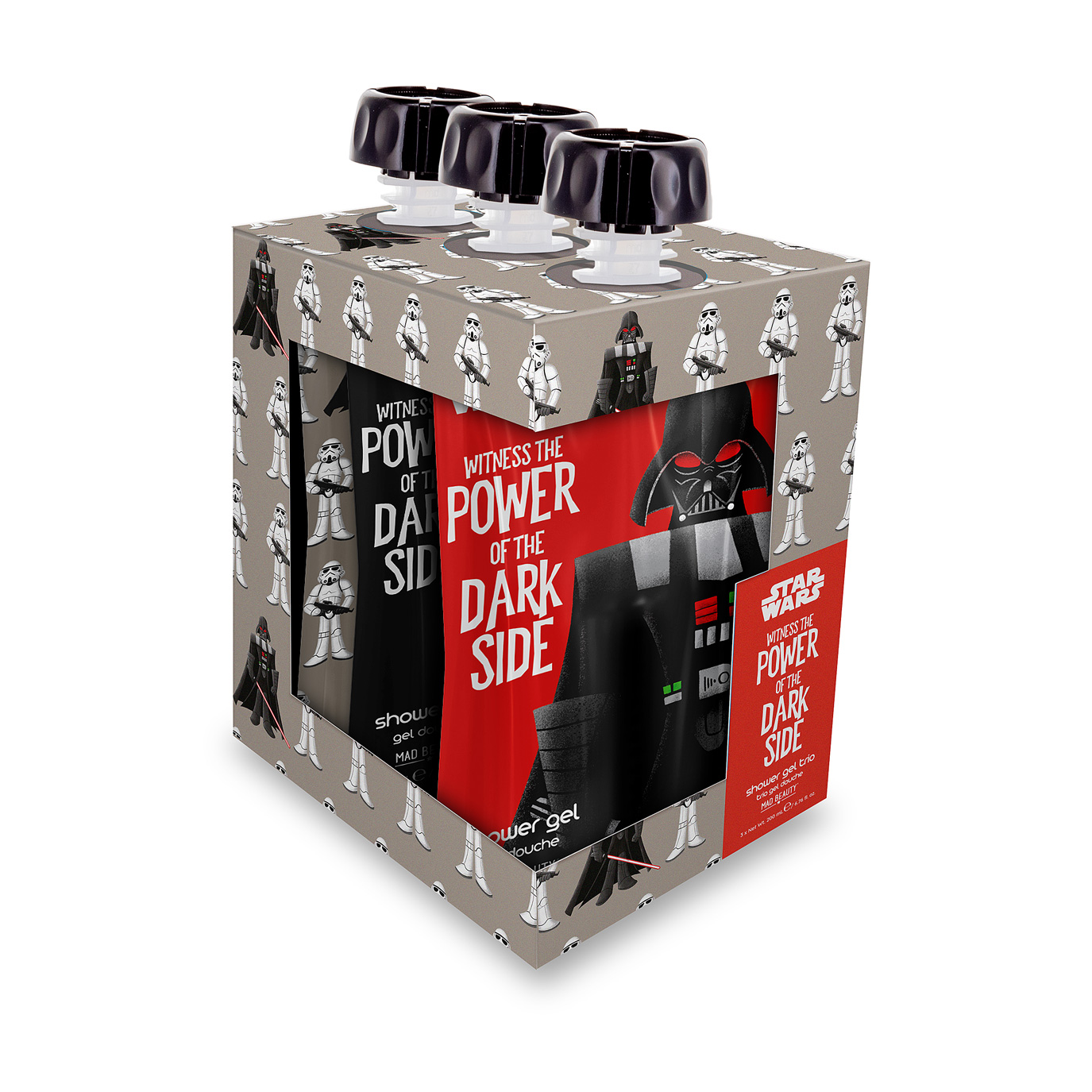 MAD BEAUTY - STAR WARS TRIO DE GEL DE DOUCHE