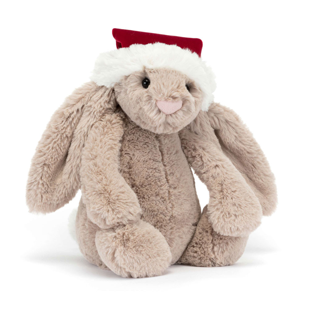 JELLYCAT - LAPIN DE NOËL TIMIDE