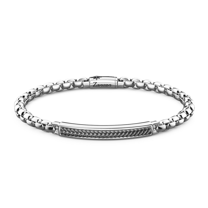 BRACELET POUR HOMME - ARGENT - ZANCAN