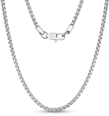 ARZ STEEL - CHAINE ARGENT GRANDEUR:24