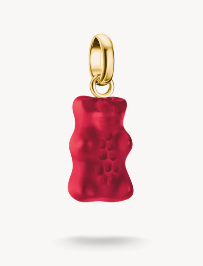 THOMAS SABO - PENDENTIF CHARM OURSON ROUGE