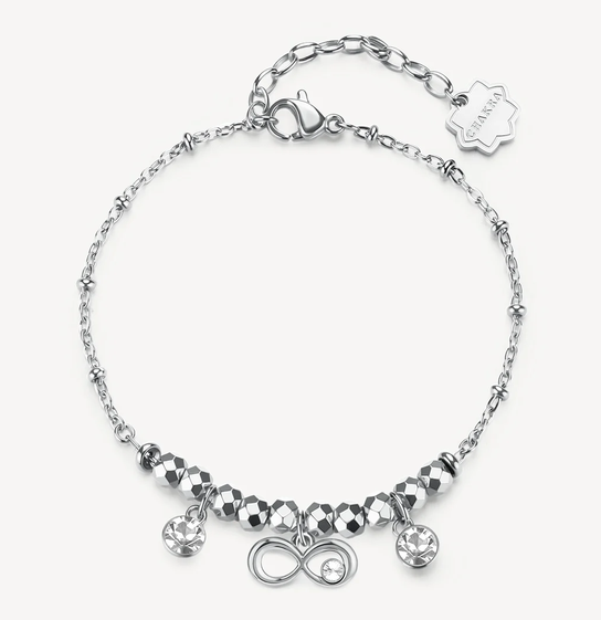 BROSWAY - BRACELET ARGENT INFINI ET CZ