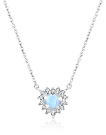 PINKALIE - COLLIER VALENTINE PIERRE DE LUNE