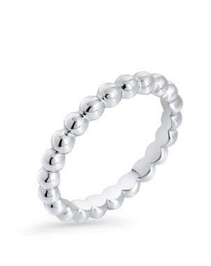 MIA - BAGUE BYZA ARGENT GR:8