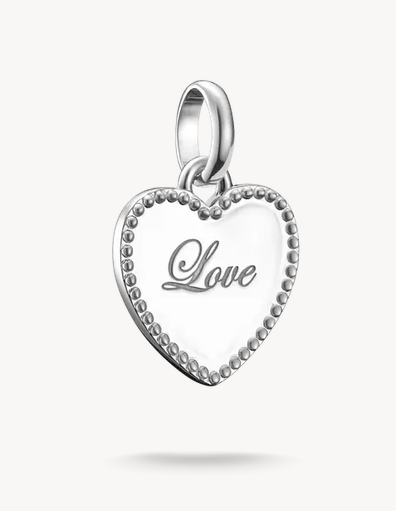 THOMAS SABO - PENDENTIF CHARM, COEUR LOVE