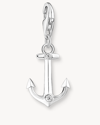 THOMAS SABO - PENDENTIF CHARM, ANCRE EN ARGENT