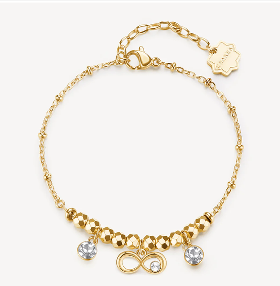 BROSWAY - BRACELET OR INFINI CZ