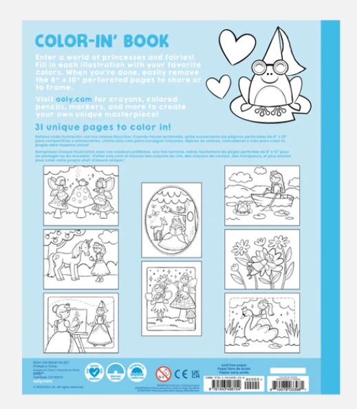 OOLY - LIVRE À COLORIER