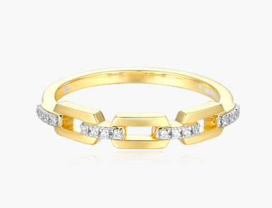 MONTE LUNA - BAGUE OR DIAMANT LABO GR:7