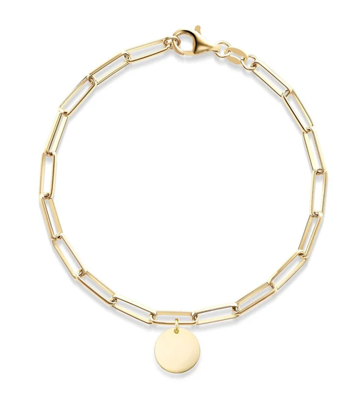 MISS MIMI - BRACELET OR MAILLE TROMBONNE