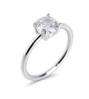 MIA - BAGUE ARGENT CZ GR:7
