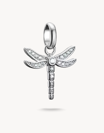 THOMAS SABO - PENDENTIF CHARM LIBELLULE ARGENT