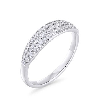 MIA - BAGUE ARGENT CZ GR:7