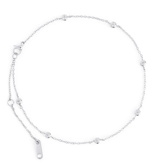 MIA - CHAINE DE CHEVILLE ARGENT
