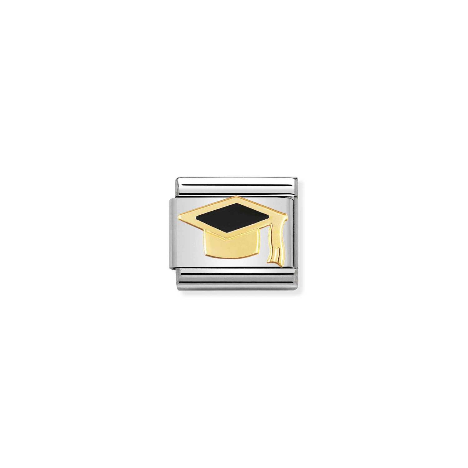 NOMINATION - CHAPEAU DE GRATUATION NOIR 18K